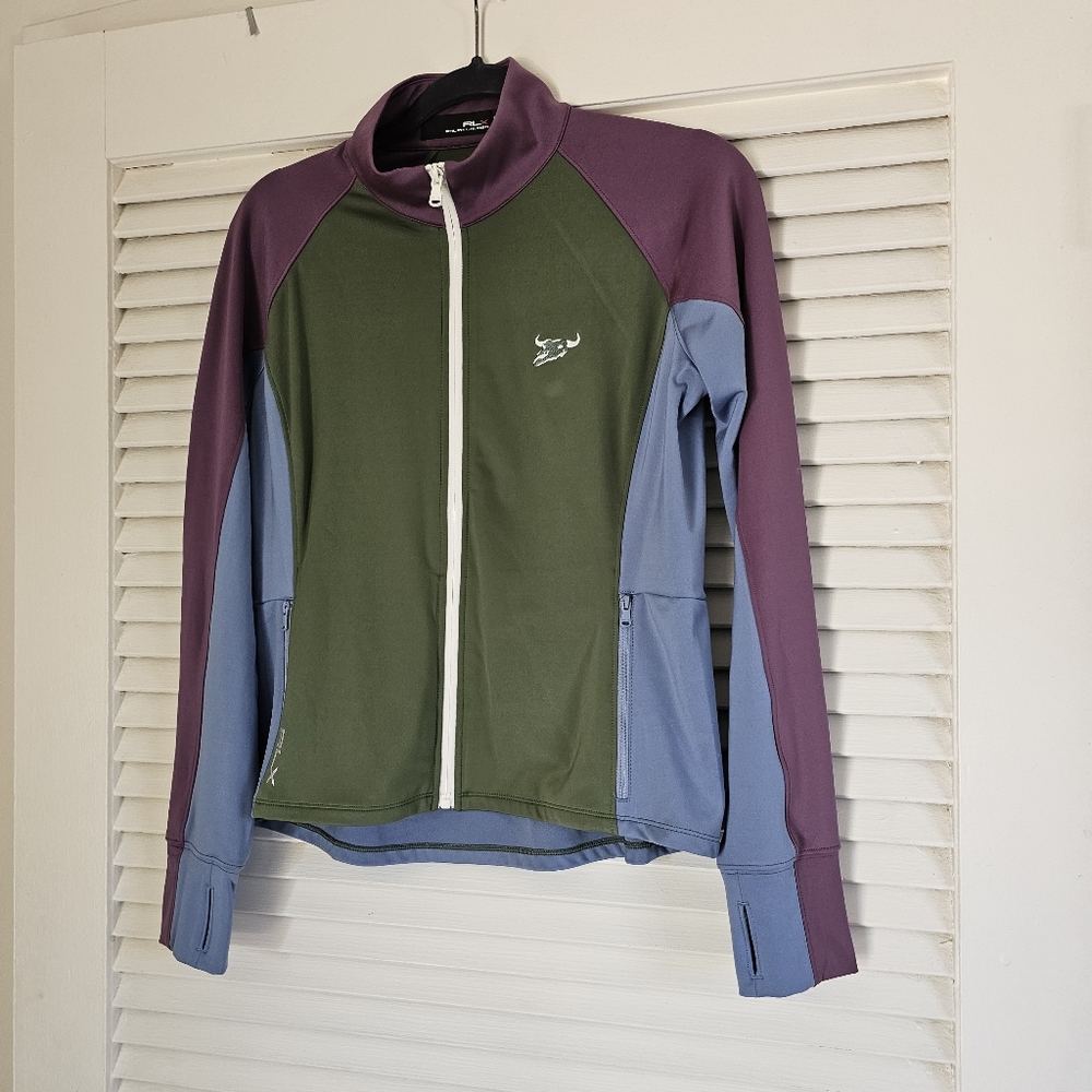 RLX Ralph Lauren Colored Blocked Athletic Zip Up